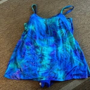 Vintage Robby Len Plus Size Swimsuit Bathing suit Size 26W